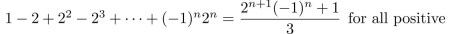 Use mathematical induction to prove that integers n.