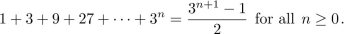 Use mathematical induction to prove that