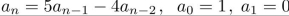 solve the recurrence relation either by using the characteristic equation or by discovering a pattern formed by the terms.