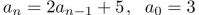 solve the recurrence relation either by using the characteristic equation or by discovering a pattern formed by the terms.
