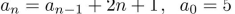 solve the recurrence relation either by using the characteristic equation or by discovering a pattern formed by the terms.