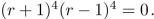 Assume that the characteristic equation for a homogeneous linear recurrence relation with constant coeffi- cients is Describe the form for the general solution to the recurrence relation.