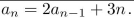 Consider the recurrence relation (a) Write the associated homogeneous recurrence relation. (b) Find the general solution to the associated homogeneous recurrence relation. (c) Find a particular solution to the given recurrence relation. (d) Write the general solution to the given recurrence relation.