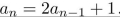 Consider the recurrence relation (a) Write the associated homogeneous recurrence relation. (b) Find the general solution to the associated homogeneous recurrence relation. (c) Find a particular solution to the given recurrence relation. (d) Write the general solution to the given recurrence relation. (e) Find the particular solution to the given recurrence relation when a0 = 1.