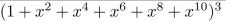 find the coefficient of x8 in the power series of each of the function.