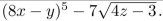 Find the inorder traversal of the parsing tree for