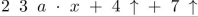 The string is postfix notation for an algebraic expression. Write the expression in prefix notation.