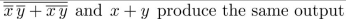 mark each statement TRUE or FALSE. The circuit diagrams for