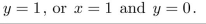 Find the sum-of-products expansion of the Boolean function f(x, y) that is 1 if and only if either x = 0 and