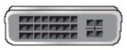 <strong> Examine the figure. This port is called a</strong> A) Modem connector B) Video connector C) Mouse connector D) Serial port
