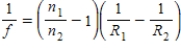 <strong>A lens has a focal length of 56.2 cm in air.If this lens were immersed in water,what focal length would result? The index of refraction of the lens is 1.96 and that of water is 1.333.The focal length of a thin lens with index n<sub>1</sub> submerged in a liquid with index n<sub>2</sub> is given by the modified lens-maker's formula: )</strong> A)115 cm B)27.5 cm C)169 cm D)82.6 cm E)61.0 cm