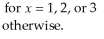 <strong>The probability model for random variable X is specified as: P (X = x) = The expected value of X is</strong> A) 2.00. B) 0.50. C) 0.333. D) 2.333. E) 0.167.