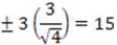 15 Lower limit = 10.5 Upper limit = 19.5  