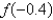 <strong>The graph of the function is given.State the value of </strong> A) B) C) D) E)