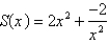 <strong>An open rectangular box with volume 2m<sup>3</sup> has a square base.Express the surface area of the box as a function of the length of a side of the base.</strong> A) B) C) D) E)