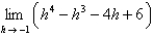<strong>Find the limit </strong> A) 6 B) 12 C) -1 D) -12