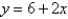 <strong>Find an equation of the tangent line to the curve at the point (2,6).</strong> A) B) C) D) E) None of these