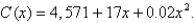 <strong>The cost (in dollars)of producing x units of a certain commodity is Find the instantaneous rate of change with respect to x when x=103. (This is called the marginal cost.)</strong> A) 21.12 B) 23.18 C) 19.06 D) 19.06. E) 4.12