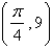 Find an equation of the tangent line to the curve   at the point   