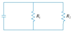 <strong>If two resistors with resistances and are connected in parallel,as in the figure,then the total resistance measured in ohms ( \Omega ),is given by If and are increasing at rates of and respectively,how fast is changing when and ? Round the result to the nearest thousandth. </strong> A) B) C) D) E)