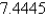 <strong>Use the linear approximation of the function at to approximate the number </strong> A) B) C) D) E)
