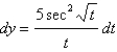 <strong>Find the differential of the function. </strong> A) B) C) D) E)