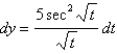 <strong>Find the differential of the function. </strong> A) B) C) D) E)