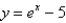 <strong>Starting with the graph of ,write the equation of the graph that results from shifting 5 units right.</strong> A) B) C) D) E)
