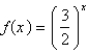 <strong>Find the exponential function whose graph is given. </strong> A) B) C) D) E)