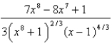 <strong>Use logarithmic differentiation to find the derivative of the function. </strong> A) B) C) D)