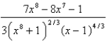 <strong>Use logarithmic differentiation to find the derivative of the function. </strong> A) B) C) D)