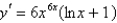 <strong>Use logarithmic differentiation to find the derivative of the function. </strong> A) B) C) D) E)