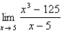 <strong>Evaluate the limit using l'Hôpital's Rule. </strong> A) 75 B) 25 C) 15 D)