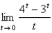 <strong>Find the limit. </strong> A) B) 0 C) D) 1 E)