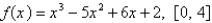 <strong>Verify that the function satisfies the three hypotheses of Rolle's Theorem on the given interval.Then find all numbers c that satisfy the conclusion of Rolle's Theorem. </strong> A) B) C) D) E)