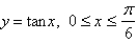 <strong>Determine a region whose area is equal to </strong> A) B) C) D) E)