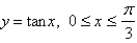 <strong>Determine a region whose area is equal to </strong> A) B) C) D) E)