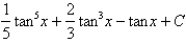 <strong>Find the integral. </strong> A) B) C) D)