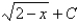 <strong>Find the integral using an appropriate trigonometric substitution. </strong> A) B) C) D)