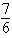 <strong>Find the area of the shaded region. <sub> </sub> <sub> </sub></strong> A) 7 B) C) D)