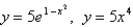 <strong>Graph the region between the curves and use your calculator to compute the area correct to five decimal places. </strong> A) 3.141257 B) 91.504 C) 18.3008 D) 12.08127 E) 3.66016