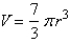 <strong>Use cylindrical shells to find the volume of the solid. A sphere of radius </strong> A) B) C) D) E)
