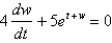 <strong>Solve the differential equation. </strong> A) B) C) D) E) none of these