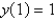 Find the solution of the differential equation that satisfies the initial condition