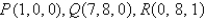 <strong>Find a nonzero vector orthogonal to the plane through the points P,Q,and R. </strong> A) B) C) D) E) None of these