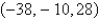 <strong>Find the point at which the line given by the parametric equations below intersects the plane. </strong> A) B) C) D) E)