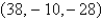 <strong>Find the point at which the line given by the parametric equations below intersects the plane. </strong> A) B) C) D) E)