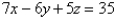 <strong>Find an equation of the set of all points equidistant from the points and </strong> A) B) C) D) E)
