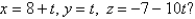 <strong>Which of the given lines is parallel to the line </strong> A) B) C) D) E)