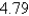 <strong>Find the distance between the point and the plane Round your answer to two decimal place.</strong> A) B) C) D) E)